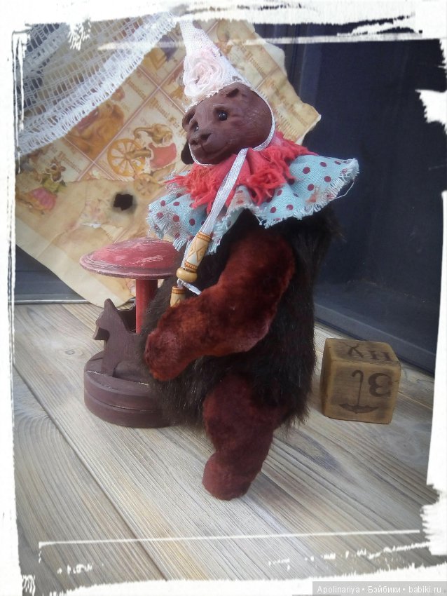 Баджо, мишка-тедди-долл, коллекция Винтажный цирк