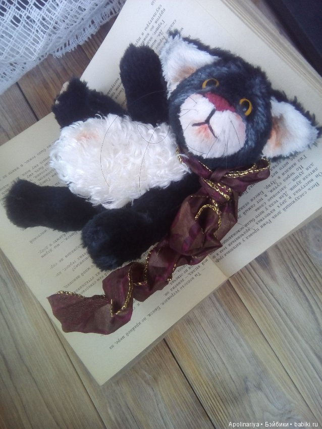 Вайо, котёнок-тедди — Авторские мишки Тедди и друзья: фото (фото 5)