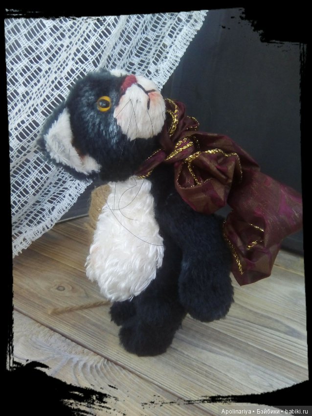 Вайо, котёнок-тедди — Авторские мишки Тедди и друзья: фото (фото 8)