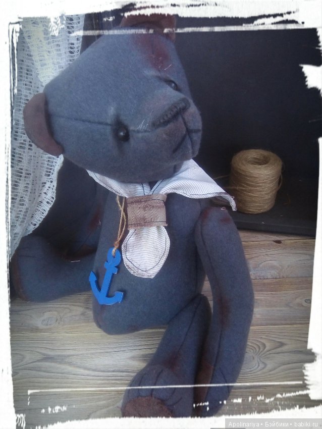 Берг, мишка-тедди — Авторские мишки Тедди и друзья: фото (фото 8)