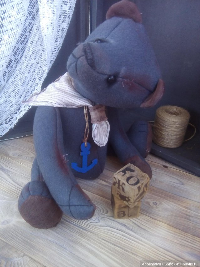 Берг, мишка-тедди — Авторские мишки Тедди и друзья: фото (фото 2)