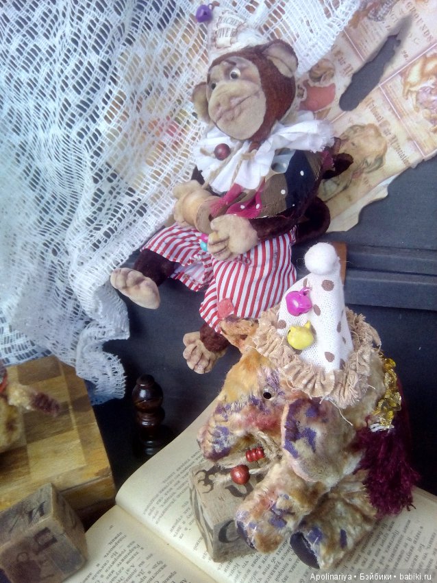 Циркачи — Авторские мишки Тедди и друзья: фото (фото 10)