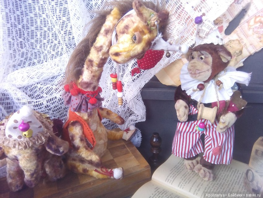 Циркачи — Авторские мишки Тедди и друзья: фото