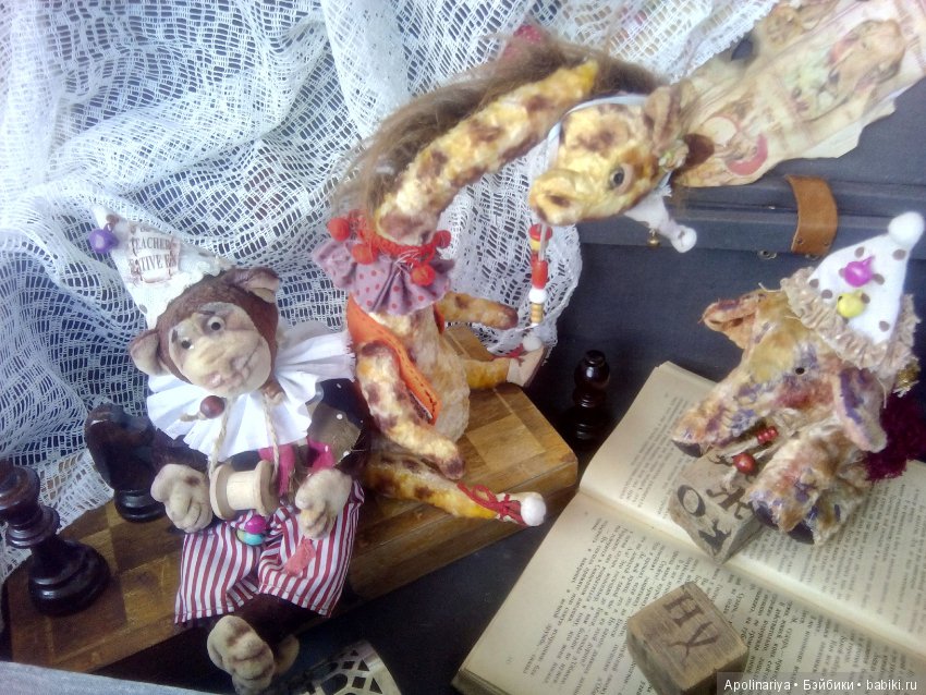 Циркачи — Авторские мишки Тедди и друзья: фото