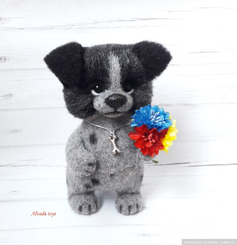 Валяные игрушки из шерсти: сухое валяние (фото 3)