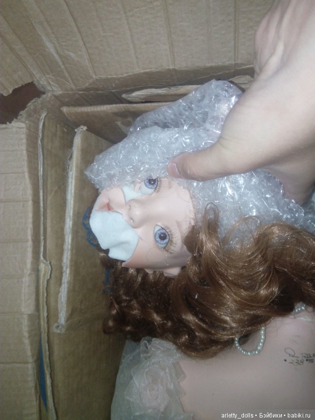 Пришла битая кукла с e-bay (фото 2)