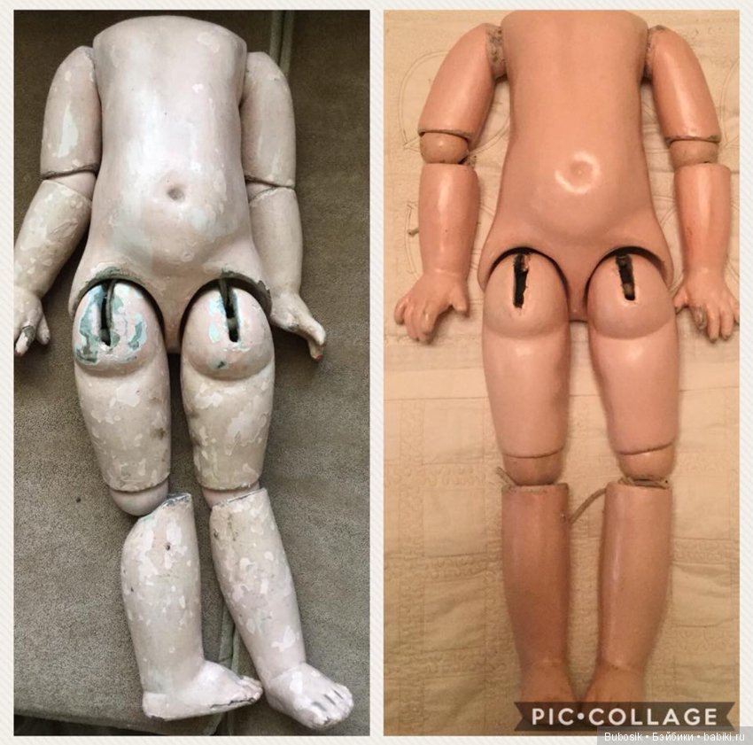 Ремонт антикварных кукол — Реставрация антикварных кукол: ремонт фарфора (фото 9)