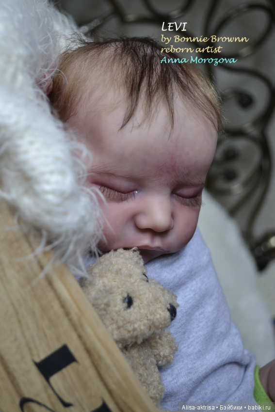 Малыш ЛЕВИ. Кукла реборн Анны Морозовой