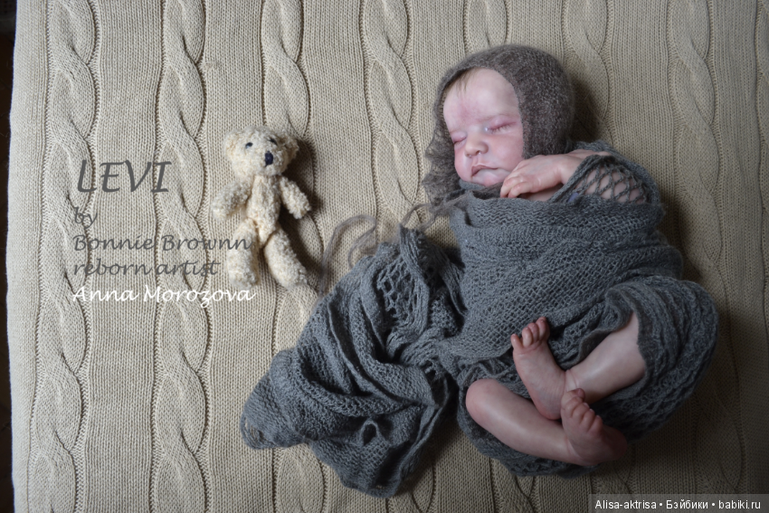 Малыш ЛЕВИ. Кукла реборн Анны Морозовой (фото 7)