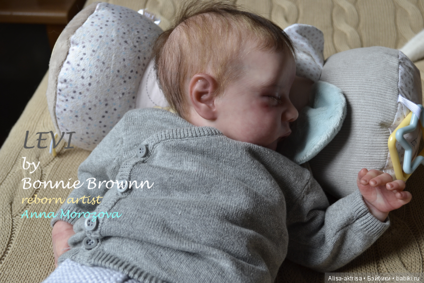 Малыш ЛЕВИ. Кукла реборн Анны Морозовой