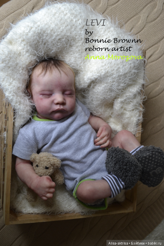Малыш ЛЕВИ. Кукла реборн Анны Морозовой