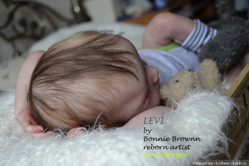Малыш ЛЕВИ. Кукла реборн Анны Морозовой