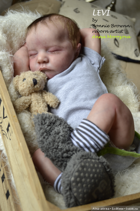 Малыш ЛЕВИ. Кукла реборн Анны Морозовой