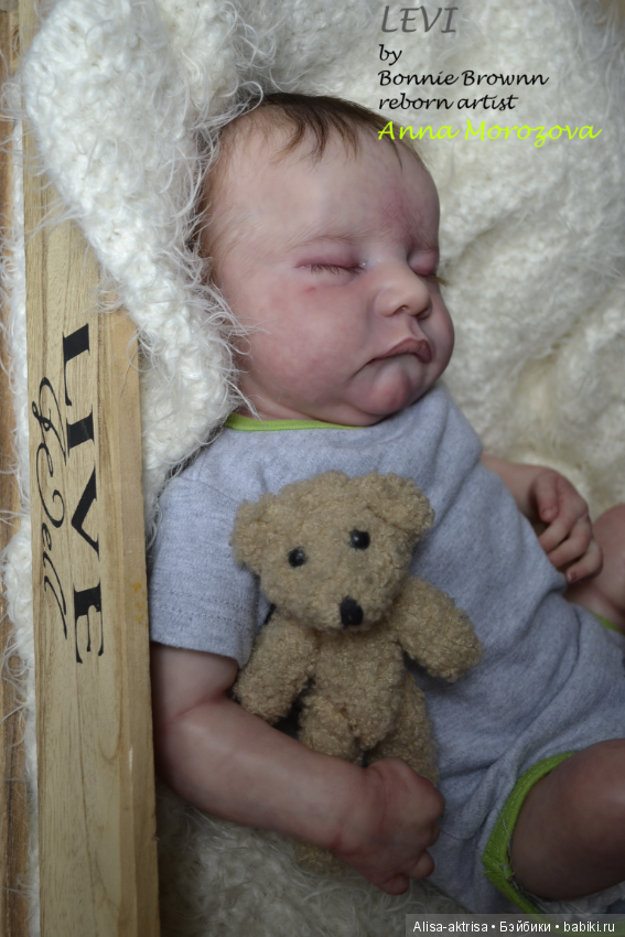 Малыш ЛЕВИ. Кукла реборн Анны Морозовой
