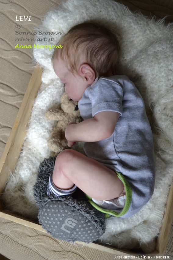Малыш ЛЕВИ. Кукла реборн Анны Морозовой