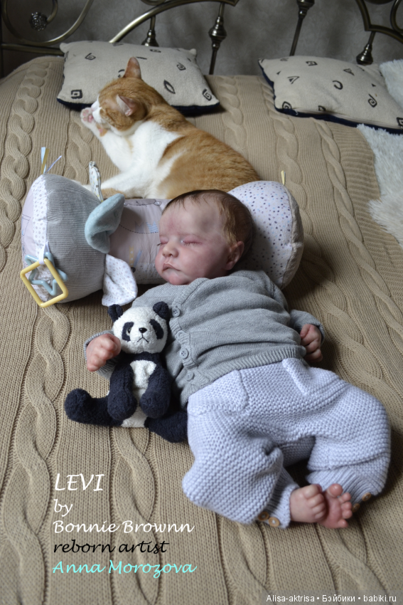Малыш ЛЕВИ. Кукла реборн Анны Морозовой