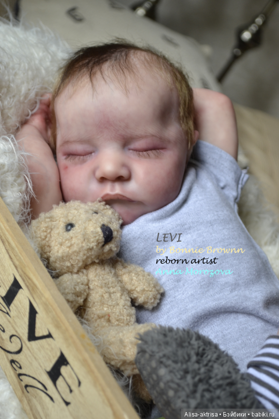 Малыш ЛЕВИ. Кукла реборн Анны Морозовой