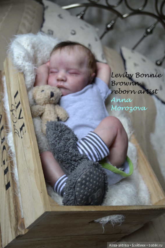 Малыш ЛЕВИ. Кукла реборн Анны Морозовой
