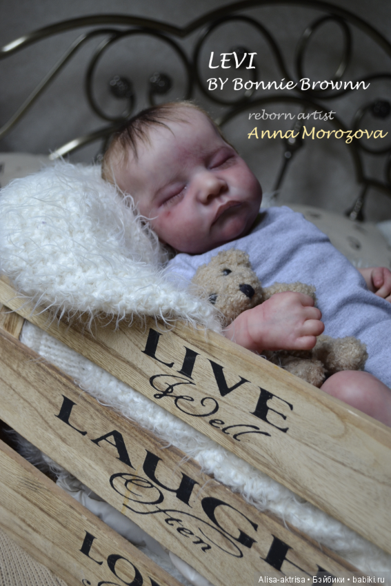 Малыш ЛЕВИ. Кукла реборн Анны Морозовой