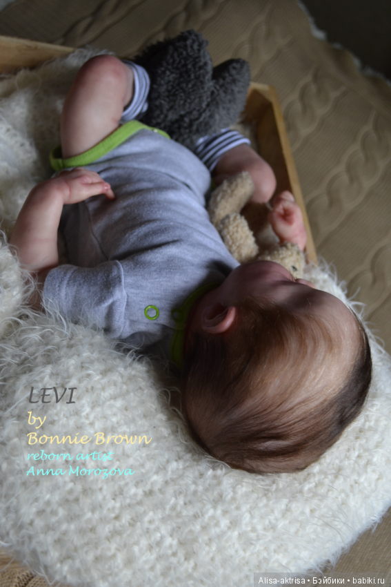 Малыш ЛЕВИ. Кукла реборн Анны Морозовой