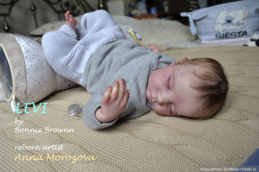 Малыш ЛЕВИ. Кукла реборн Анны Морозовой