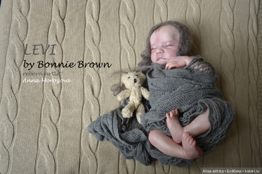 Малыш ЛЕВИ. Кукла реборн Анны Морозовой (фото 5)