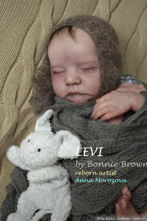 Малыш ЛЕВИ. Кукла реборн Анны Морозовой (фото 3)