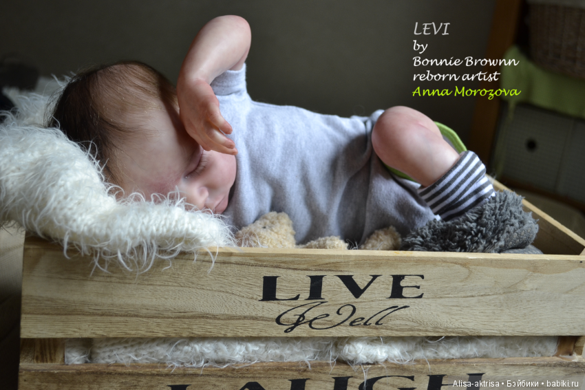 Малыш ЛЕВИ. Кукла реборн Анны Морозовой