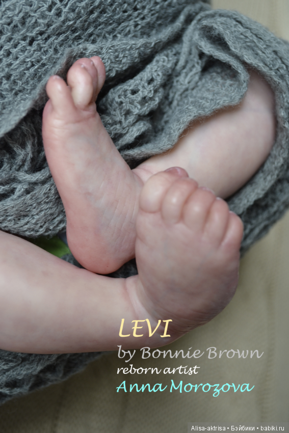 Малыш ЛЕВИ. Кукла реборн Анны Морозовой (фото 9)