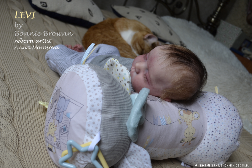 Малыш ЛЕВИ. Кукла реборн Анны Морозовой