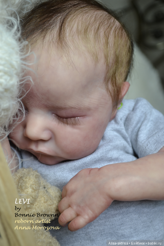 Малыш ЛЕВИ. Кукла реборн Анны Морозовой