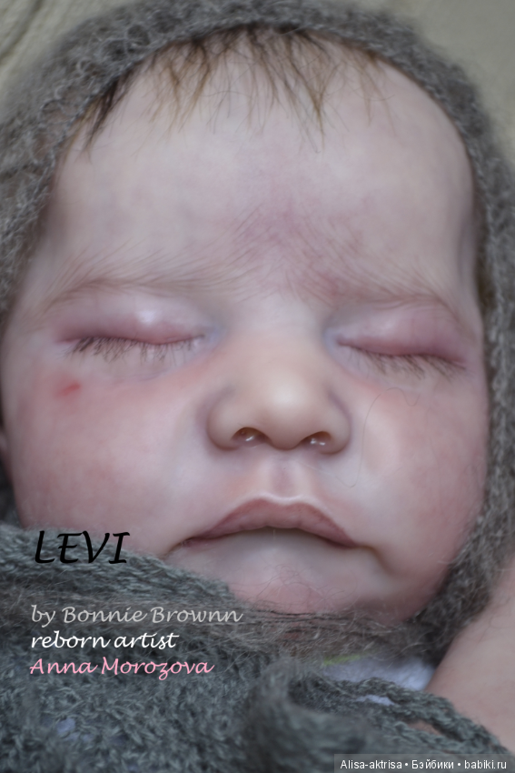 Малыш ЛЕВИ. Кукла реборн Анны Морозовой