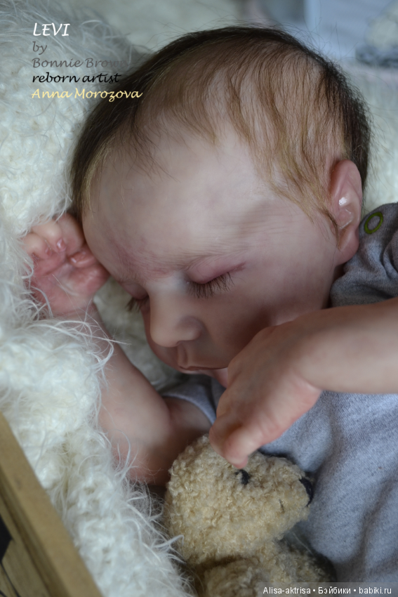 Малыш ЛЕВИ. Кукла реборн Анны Морозовой