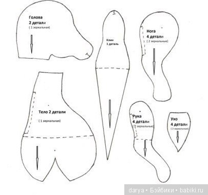 Крылатая лошадка. Автор выкройки игрушки Наталья Сакович (фото 2)