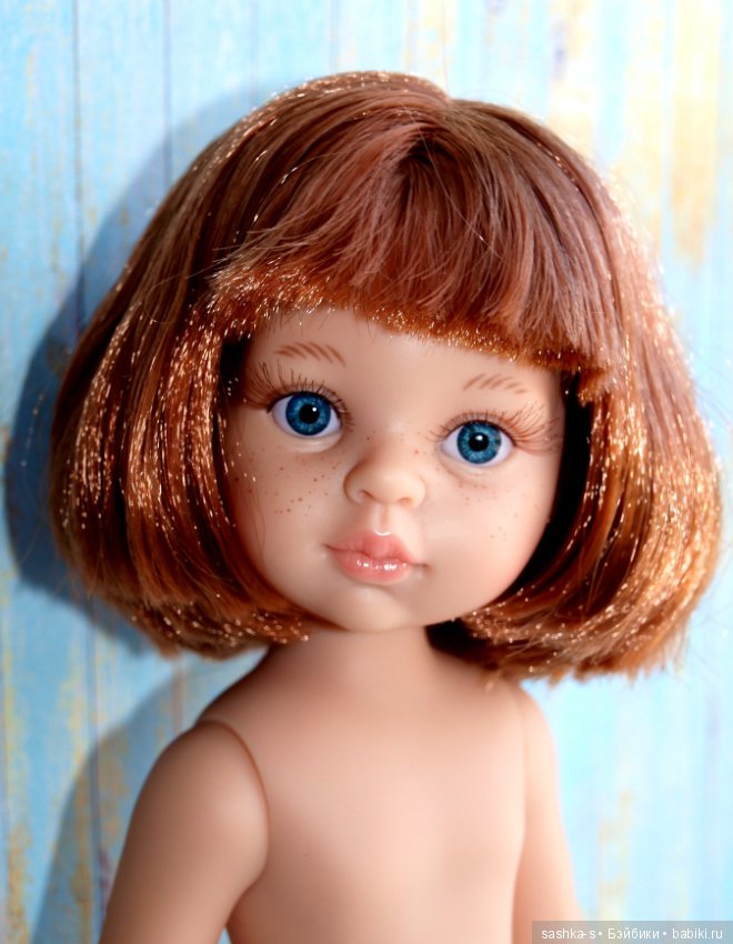 Чем покрасить волосы кукле паола рейна