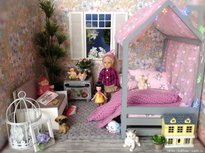 Комнатка, нет, скорее спаленка для девочки (фото 7)