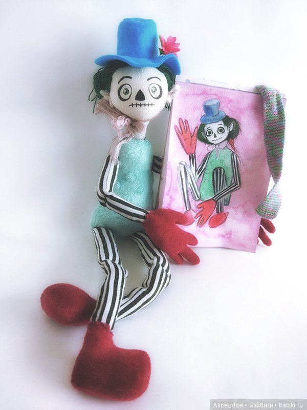 Обнимашка — Авторские текстильные куклы: Вальдорфские (фото 6)