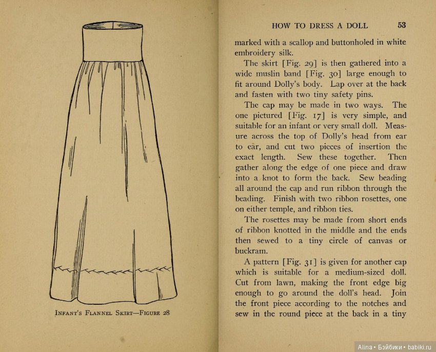 "Как одеть куклу", 1908 г