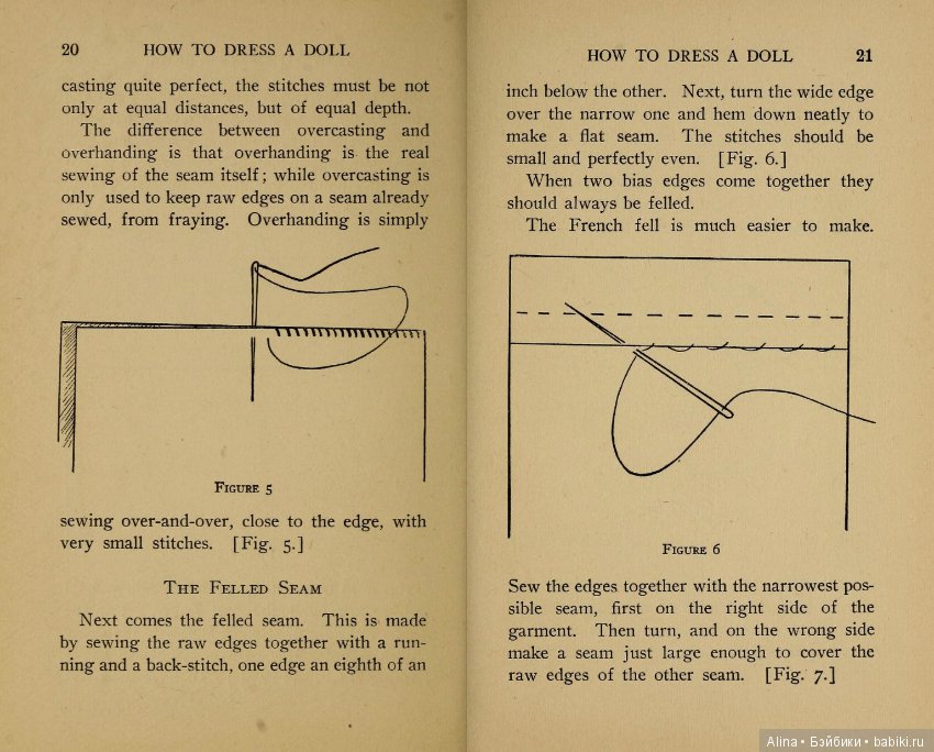 "Как одеть куклу", 1908 г