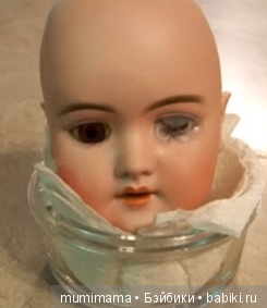 Как самому переустановить спящие глазки у антикварной куклы. Пошаговая видеоинструкция (фото 4)