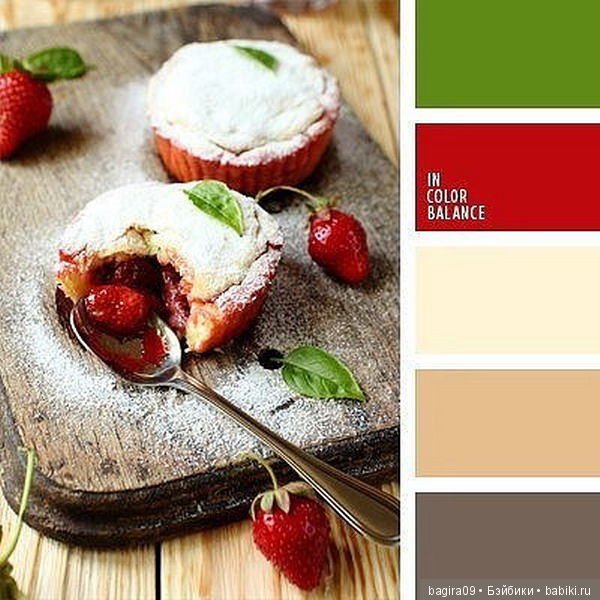 Вкусные сочетания цветов — Сочетание цветов: палитры для одежды и интерьера (фото 10)