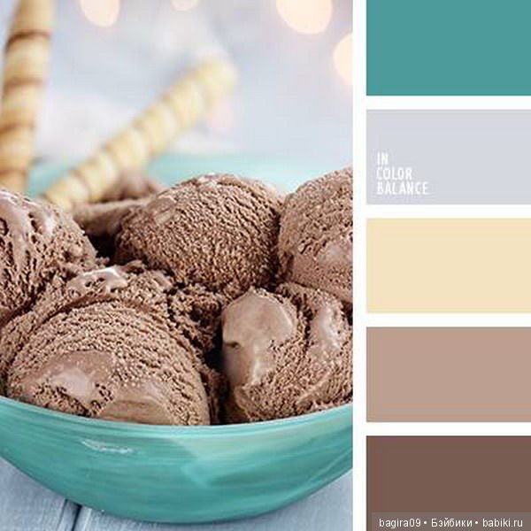 Вкусные сочетания цветов — Сочетание цветов: палитры для одежды и интерьера (фото 6)