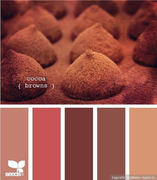 Вкусные сочетания цветов — Сочетание цветов: палитры для одежды и интерьера