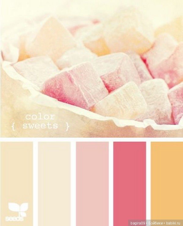 Вкусные сочетания цветов — Сочетание цветов: палитры для одежды и интерьера
