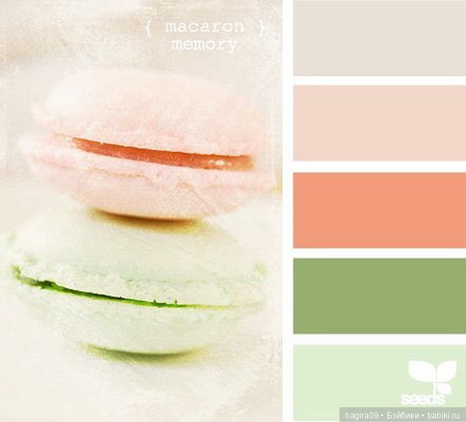 Вкусные сочетания цветов — Сочетание цветов: палитры для одежды и интерьера