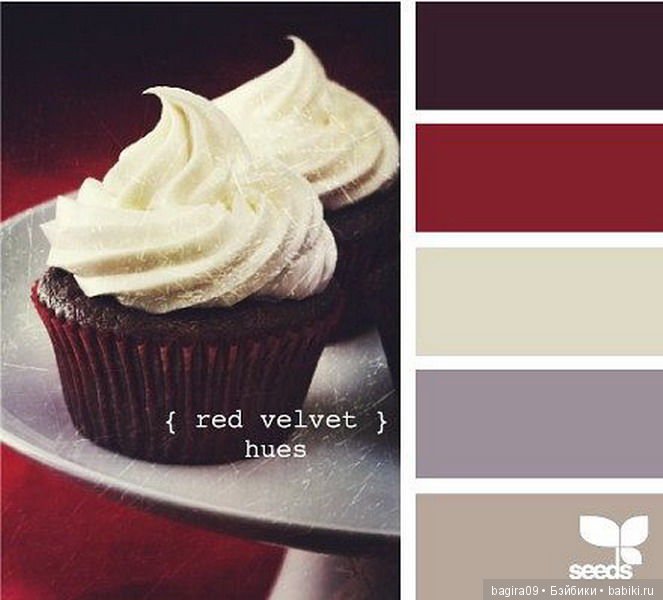 Вкусные сочетания цветов — Сочетание цветов: палитры для одежды и интерьера