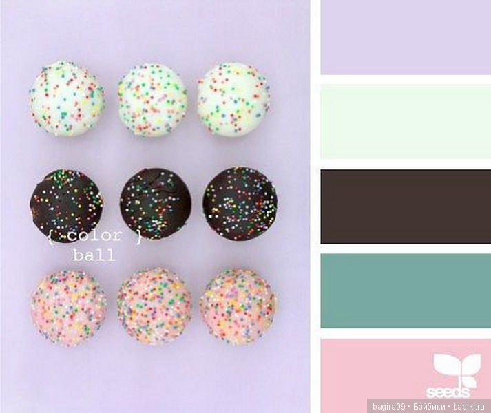 Вкусные сочетания цветов — Сочетание цветов: палитры для одежды и интерьера