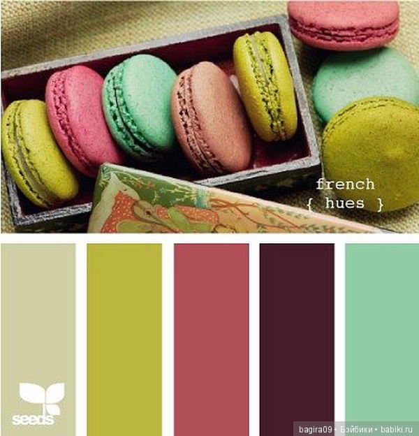 Вкусные сочетания цветов — Сочетание цветов: палитры для одежды и интерьера