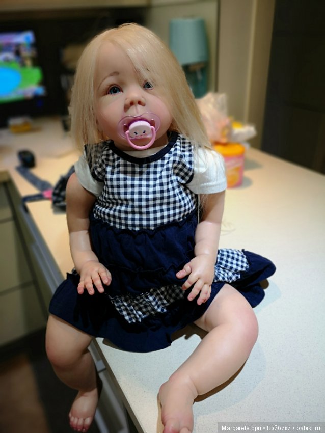 Мона. Реборн тодлер от Эва Вакольбингер (фото 4)