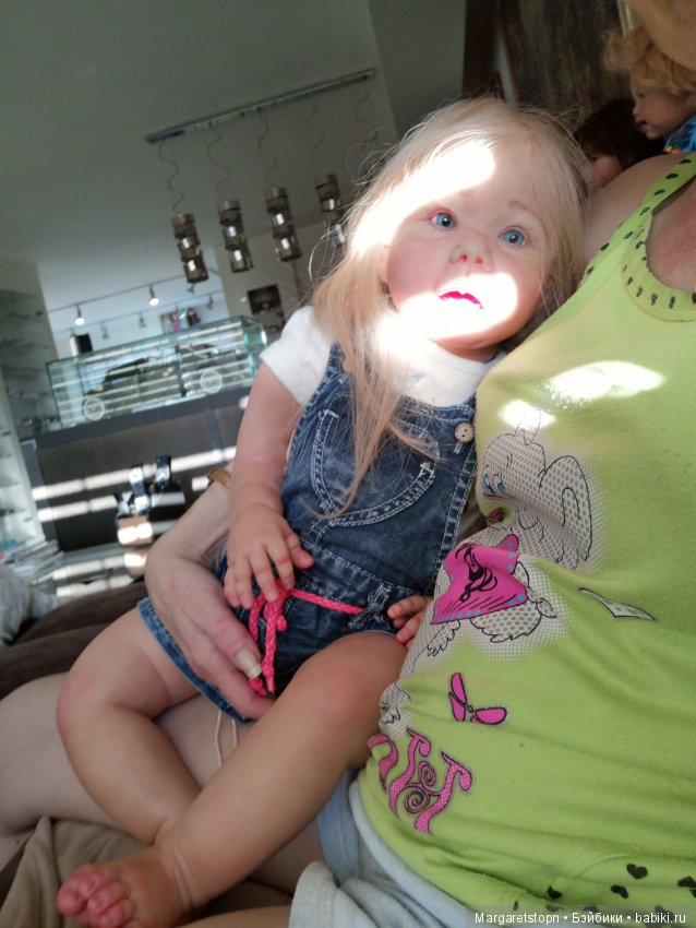 Мона. Реборн тодлер от Эва Вакольбингер (фото 10)